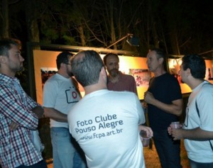 Diretores do FCPA em visita ao GLOC: encontro com Gil Sibin e Luciano da Costa